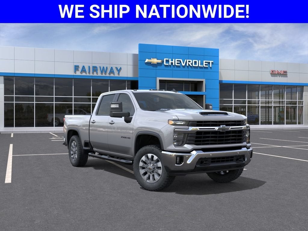 2026 Chevrolet Silverado 2500 HD LT in Sterling Gray Metallic — front three-quarter view
