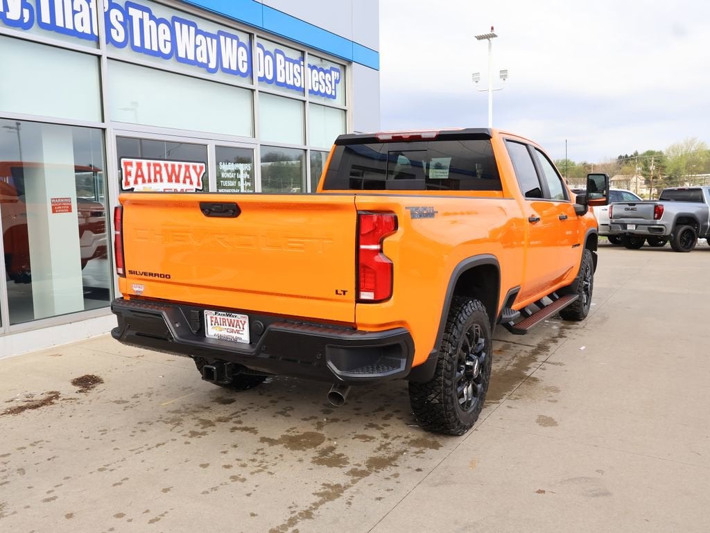 2026 Chevrolet Silverado 2500 HD — rear three-quarter view