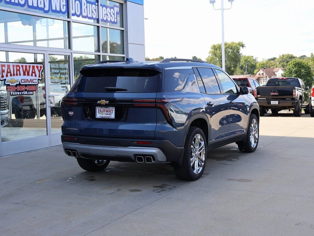 2026 Chevrolet Traverse — rear three-quarter view