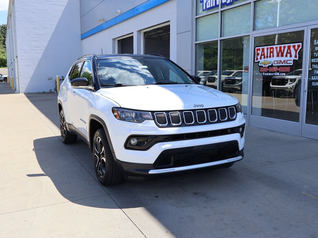 2022 Jeep Compass — side profile view