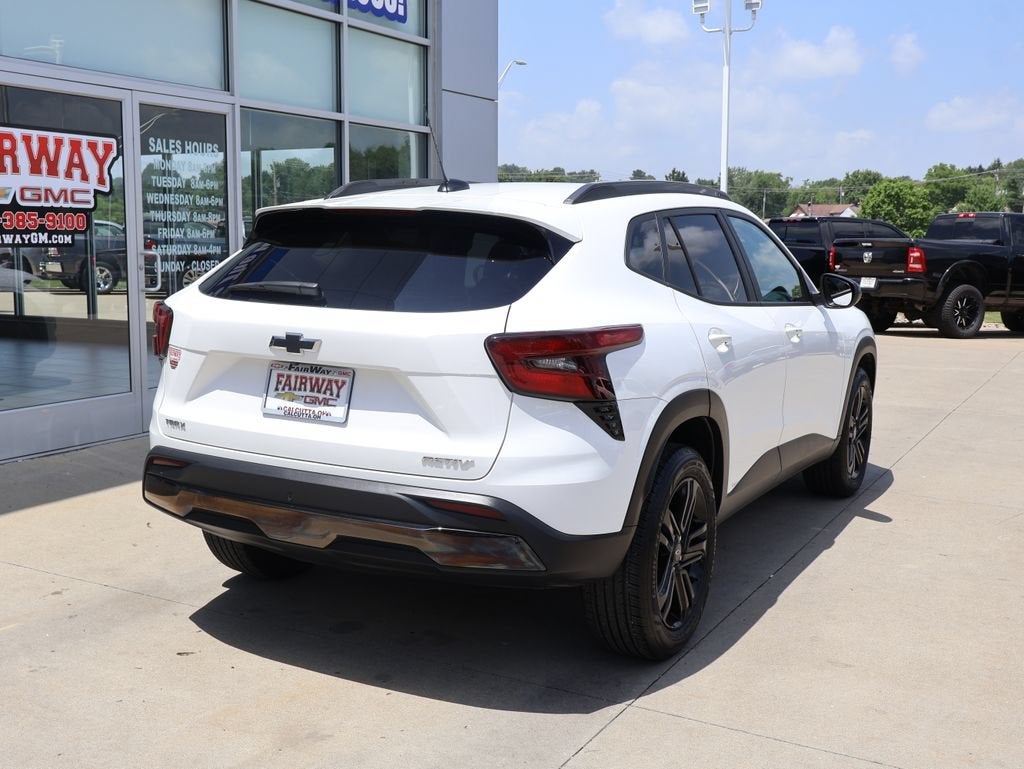 2024 Chevrolet Trax — rear three-quarter view
